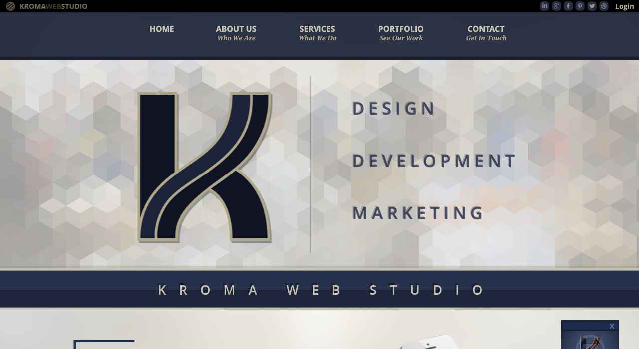 kroma web design