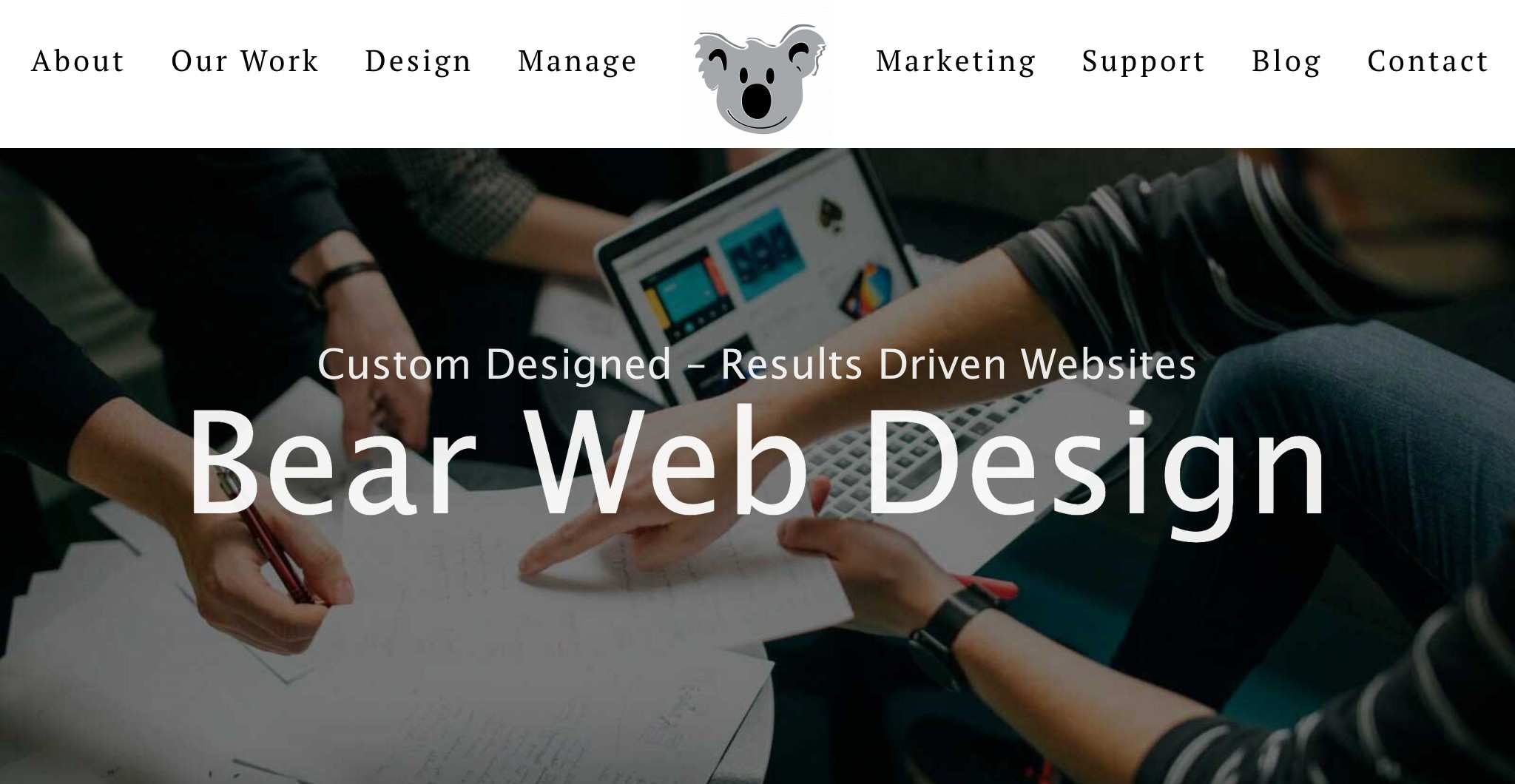 Bear Web Design