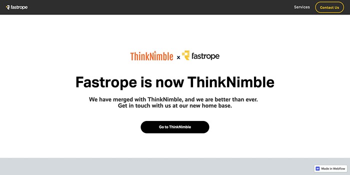 Fastrope is now Thinknimble