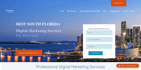 Professional Digital Marketing Services South Florida - Clinkweb