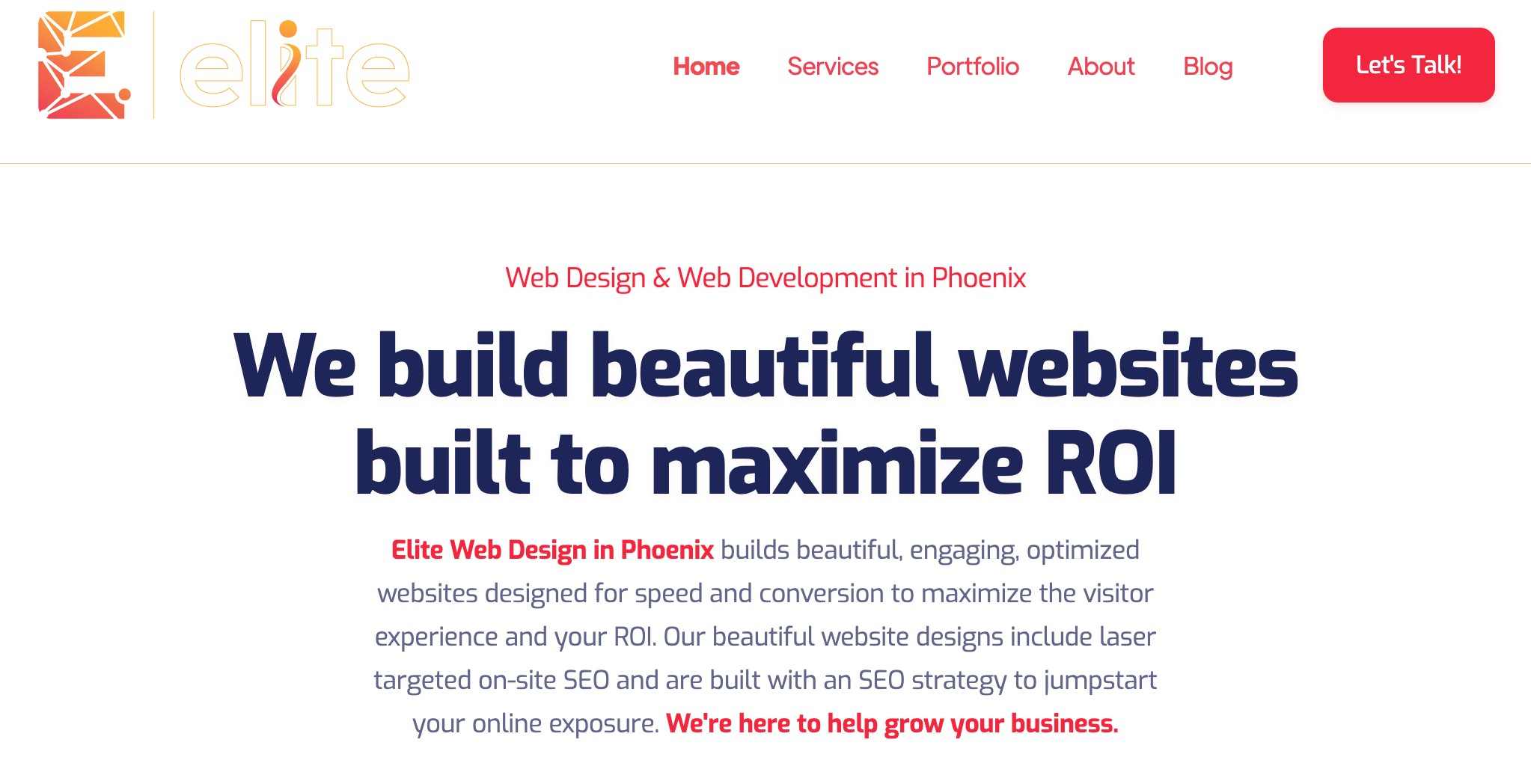 Elite Web Design