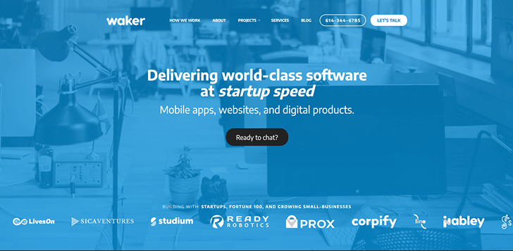 Waker is a top-rated user-experience and software development company
