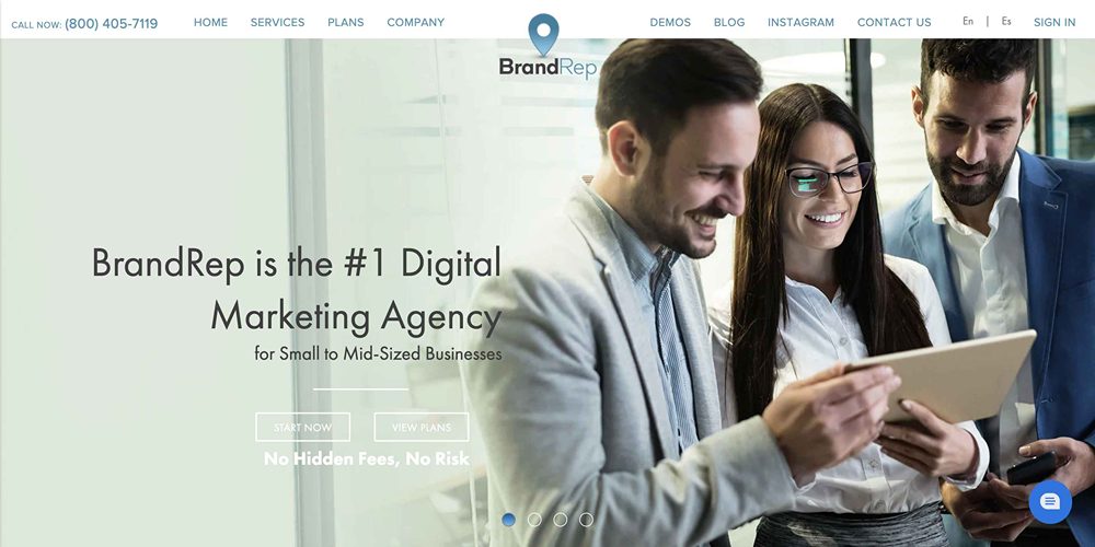 BrandRep - Holistic Digital Marketing Agency for Small & Mid-Sized Businesses