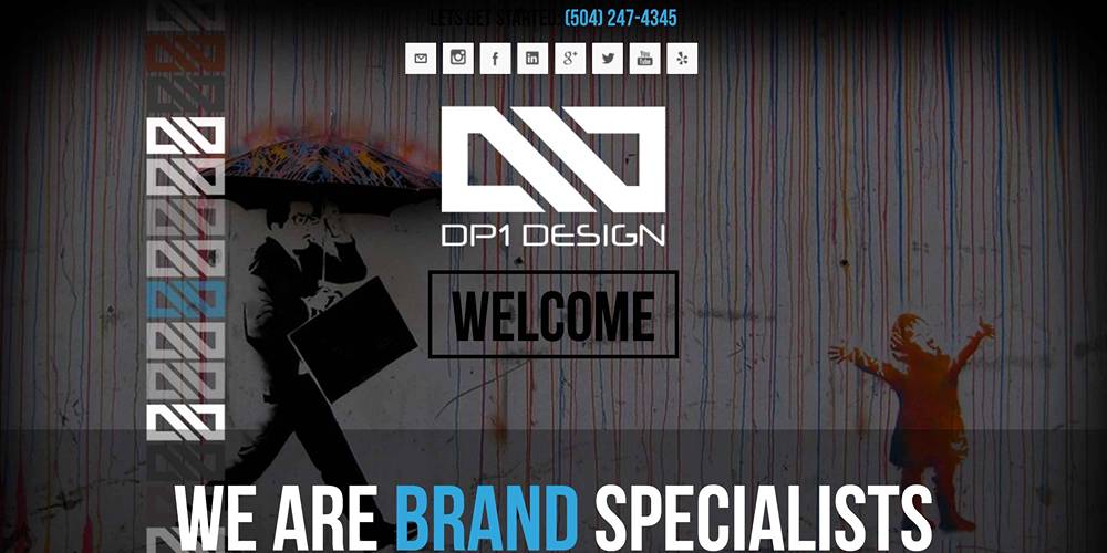 DP1 DESIGN - Branding - Web Development - Digital Marketing - Graphic Design - New Orleans Website Design