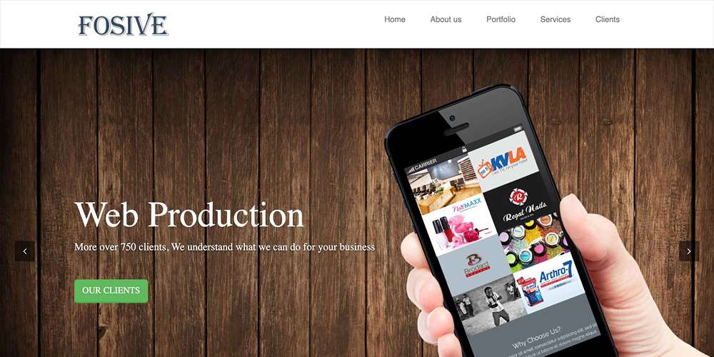 FOSIVE – BEST WEBSITE PRODUCTION - Your business – our reposibility