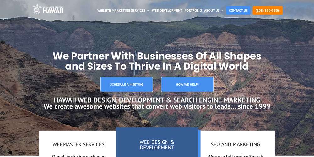 Hawaii Website Design & Development - Honolulu Web Design Company