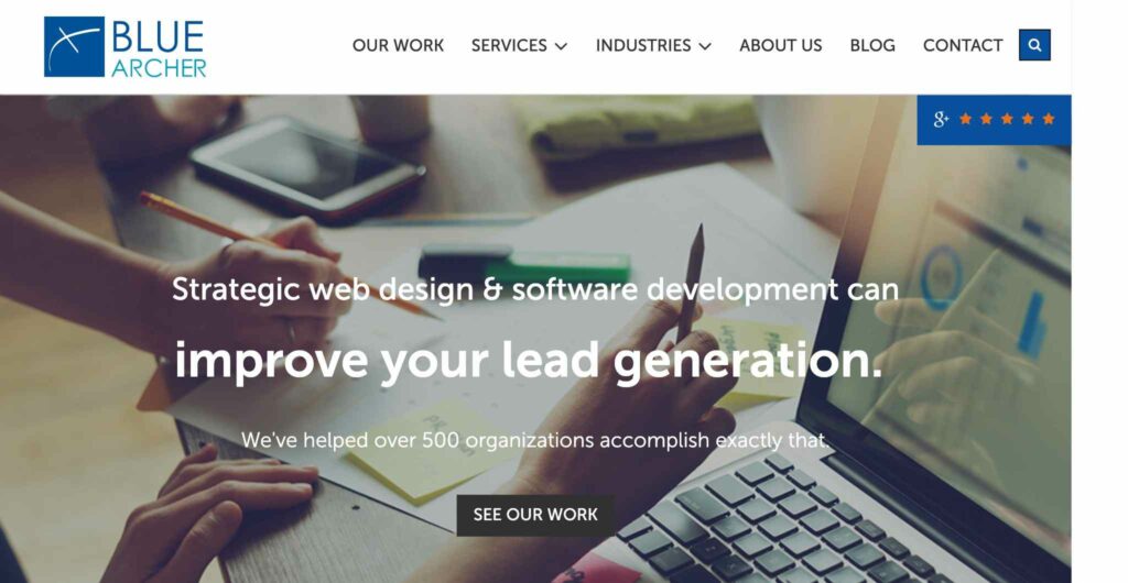 Pittsburgh Web Design & Development Company - Blue Archer