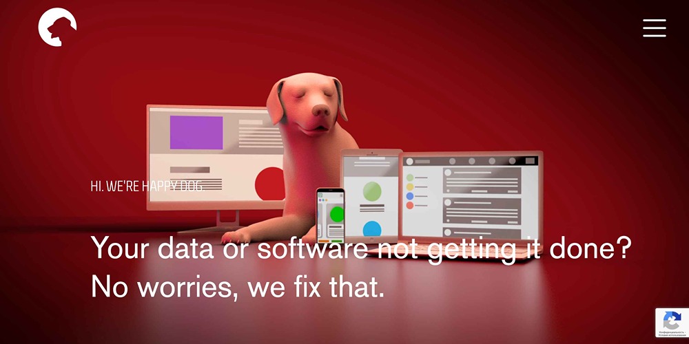 Software development and data management company - Happy Dog