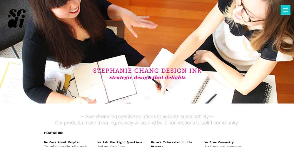 Stephanie Chang Design Ink - strategic design that delights - creative solutions for sustainability