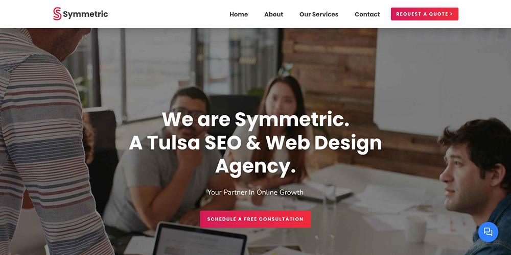 Tulsa SEO - Tulsa Website Design - Tulsa Marketing - Symmetric Design