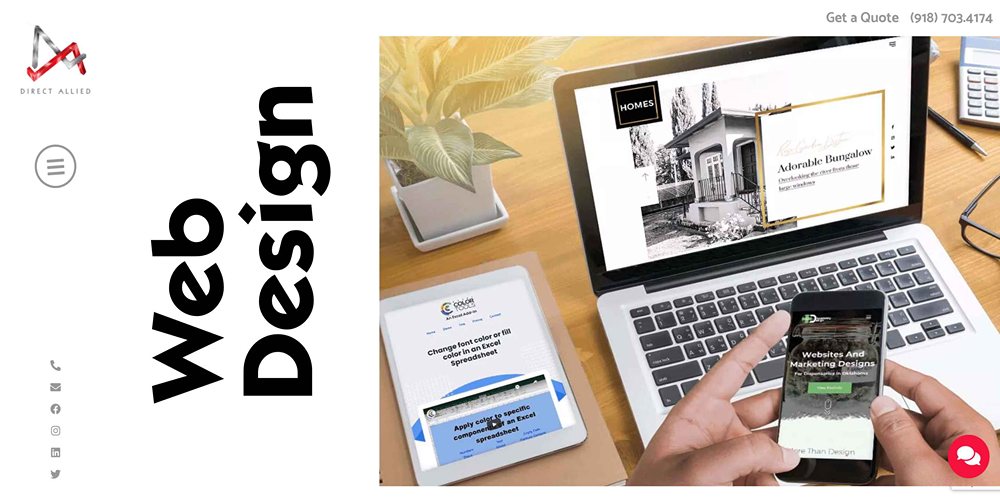 Tulsa Web Design And Digital Marketing - Direct Allied Agency